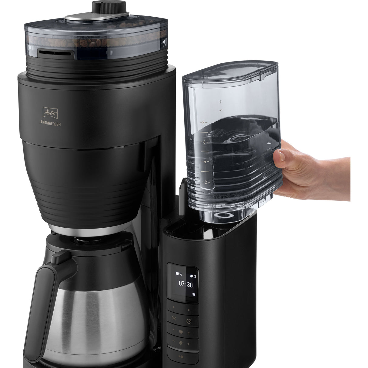EAN 4006508225538 - Melitta Aromafresh PRO X Semi-automática Cafetera de filtro 1,25 L imagen 7
