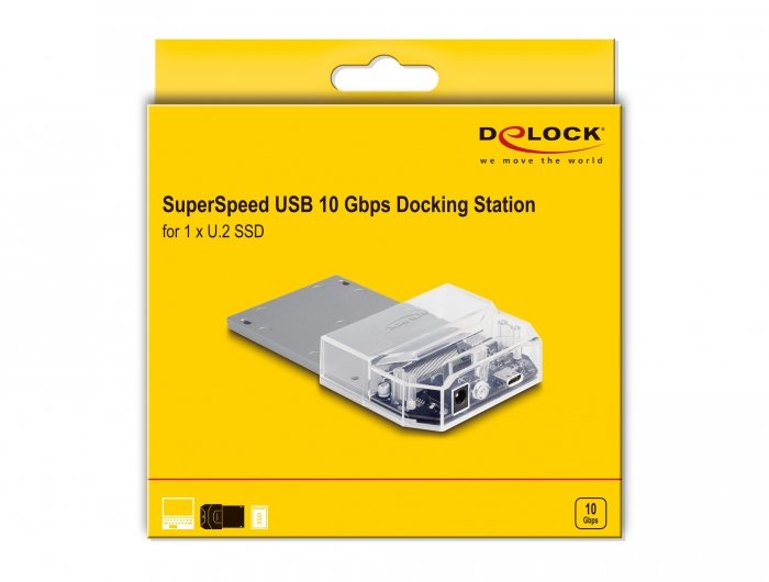Usb Type-C Dockingstation Für 1 X U.2 Ssd