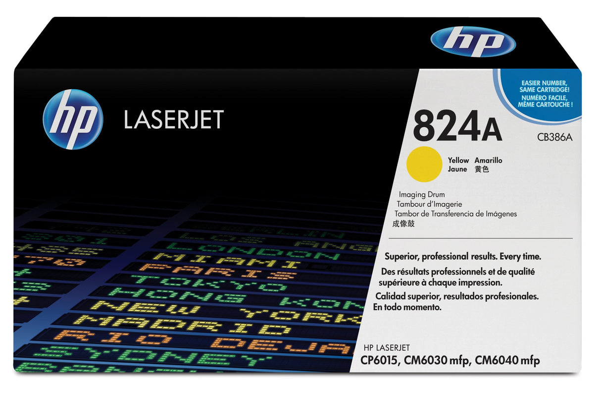 Toner Original Hp 824a Amarillo Cb386a