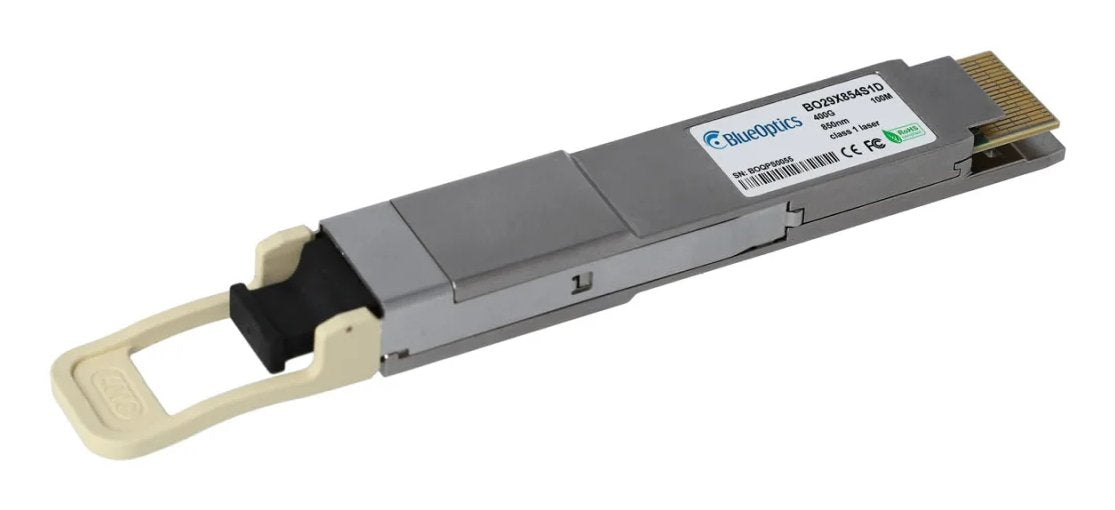 Blueoptics Palo Alto Networks Pan-Qsfpdd-400gbase-Sr8 Qsfp-Dd Transceiver, Mpo-16/Mtp-16, 400gbase-Sr8, Multimode Fiber, 850nm, 100 M