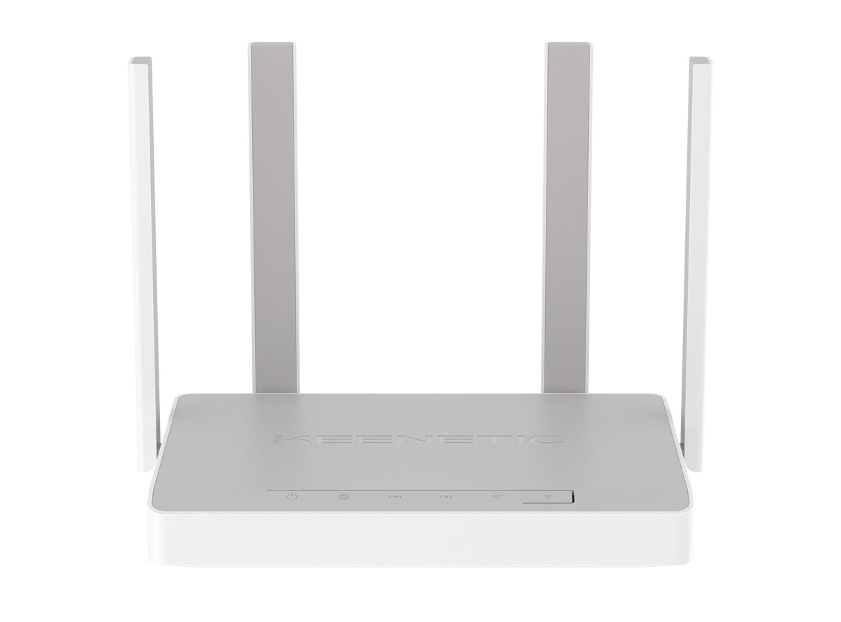 Keenetic Kn-3610 Router Inalámbrico Gigabit Ethernet Doble Banda (2,4 Ghz / 5 Ghz) Gris, Blanco