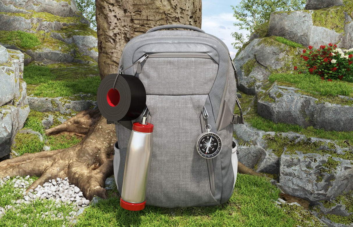 Cinta Americana Negra 25m X 48mm 560903 Fischer