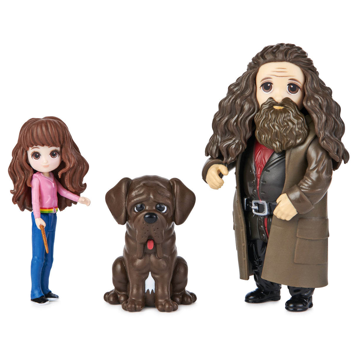 Spin Master Wizarding World Harry Potter - Friends Playset Con Figuras Coleccionables De Hermione Granger Y Rubeus Hagrid, Figura De Juego 6061833