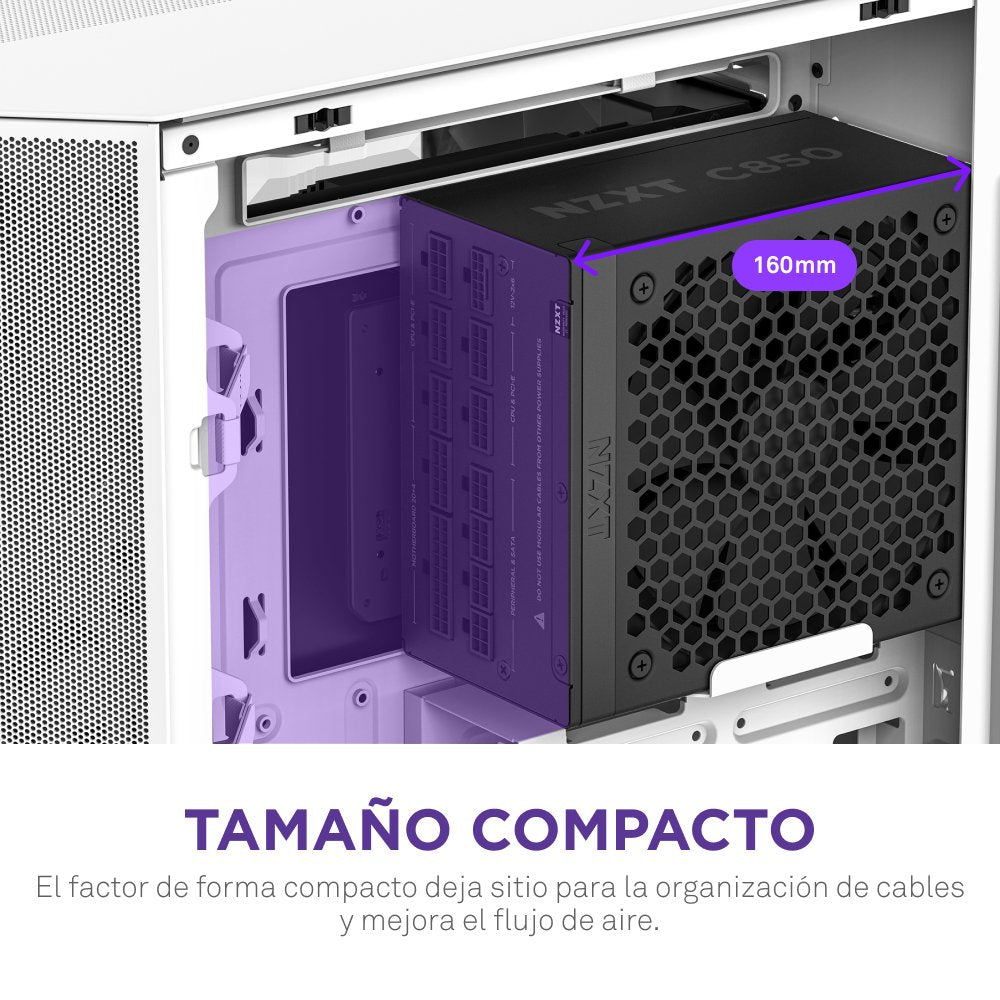 EAN 5056547204796 - NZXT C850 Gold ATX 3.1 unidad de fuente de alimentación 850 W 24-pin ATX Negro imagen 10