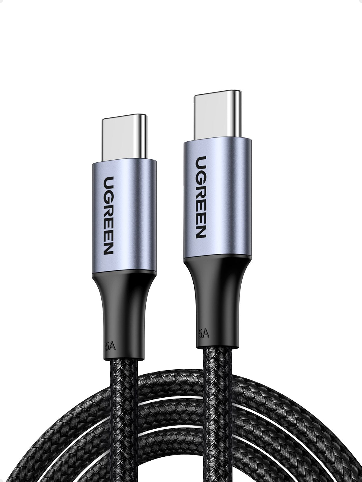EAN 6957303874279 - Ugreen 70427 cable USB USB 2.0 1 m USB C Negro, Plata imagen 2