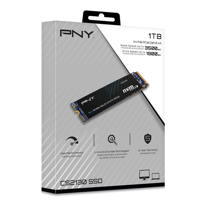 EAN 0751492636696 - PNY CS2130 1 TB M.2 PCI Express 3.0 NVMe 3D NAND imagen 4