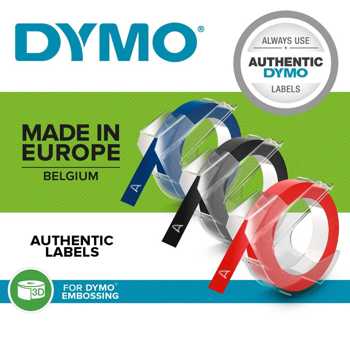 EAN 3501170847749 - DYMO 3D label tapes cinta para impresora de etiquetas imagen 5