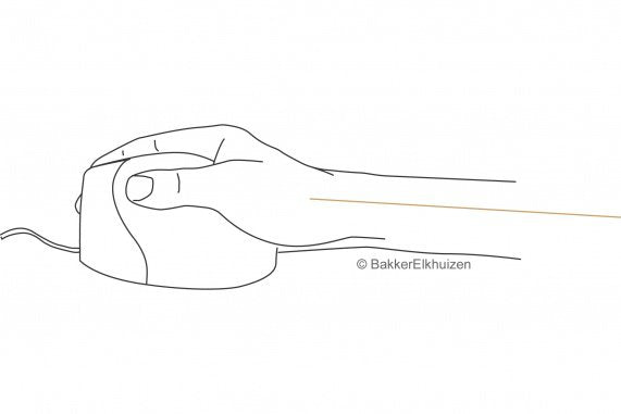 EAN 8717399991087 - BakkerElkhuizen Evoluent4 ratón Oficina Izquierda Laser 2600 DPI imagen 5
