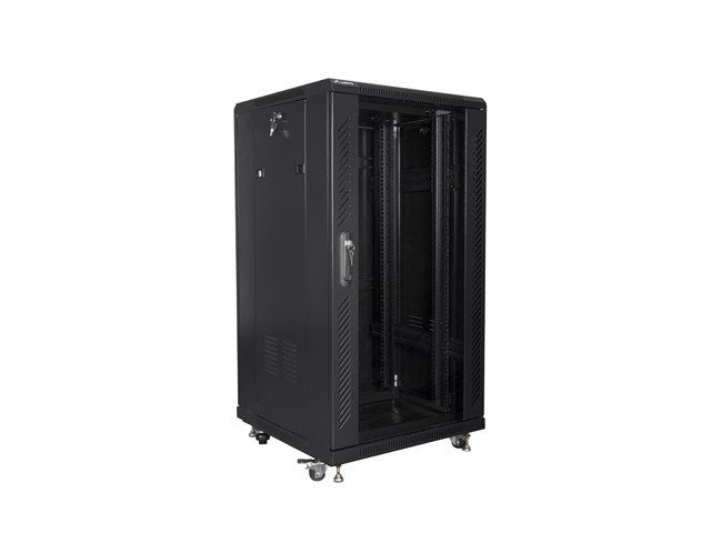 EAN 5901969424478 - Lanberg FF01-6622-12B armario rack 22U Rack o bastidor independiente Negro imagen 4