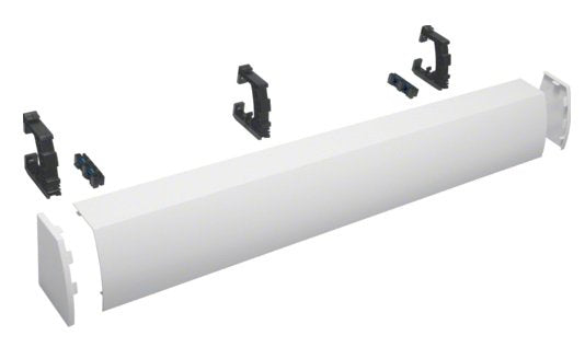 Hager Cablerangierkanal 5feldig Fz445n Aufsteckbar Hxbxt176x1300x135mm Ral9010