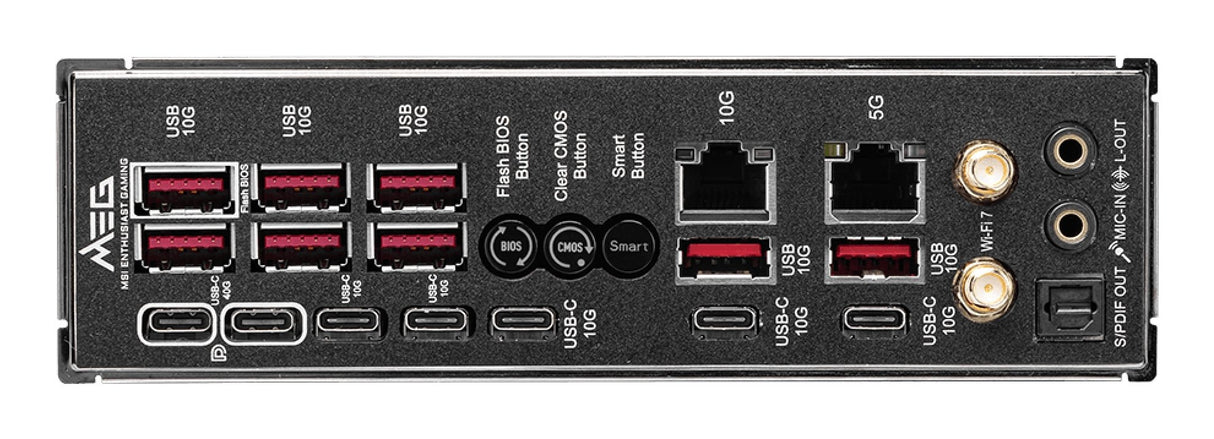EAN 4711377276221 - MSI MEG X870E GODLIKE placa base AMD X870E Zócalo AM5 ATX extendida imagen 5