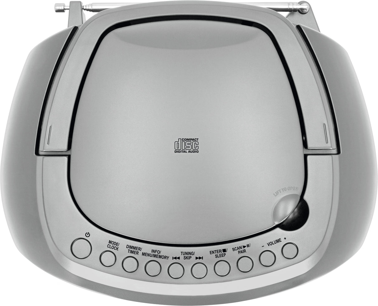 EAN 4019588139527 - TechniSat DigitRadio 1990 Analógico y digital 3 W DAB+, FM Plata Reproducción MP3 imagen 6