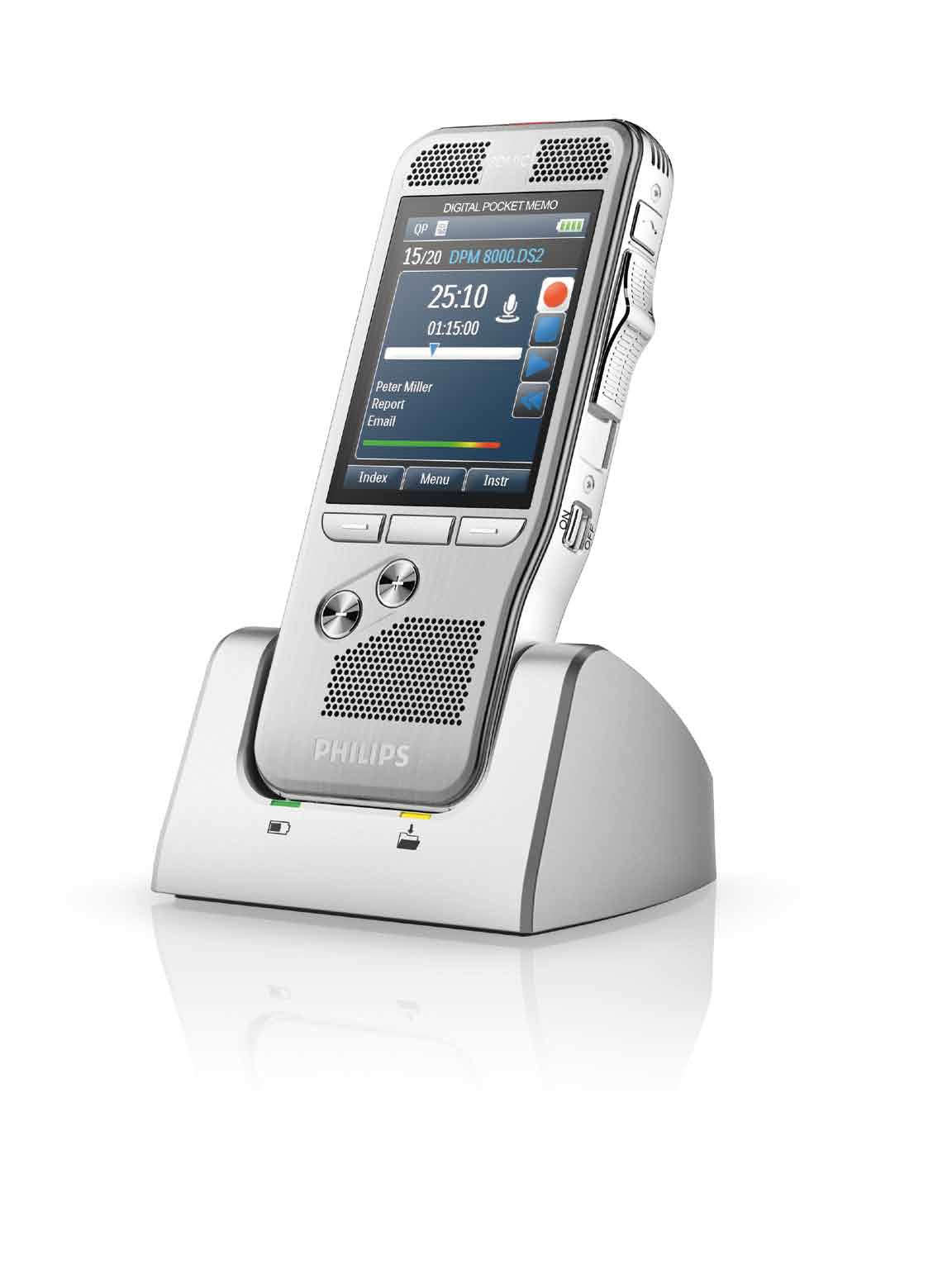 Philips Pocket Memo - Grabadora De Dictado Con Tecnología 3d Mic