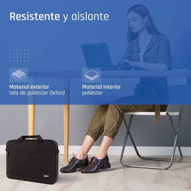 EAN 8435364320228 - iggual IGG320228 maletines para portátil 39,6 cm (15.6") imagen 3
