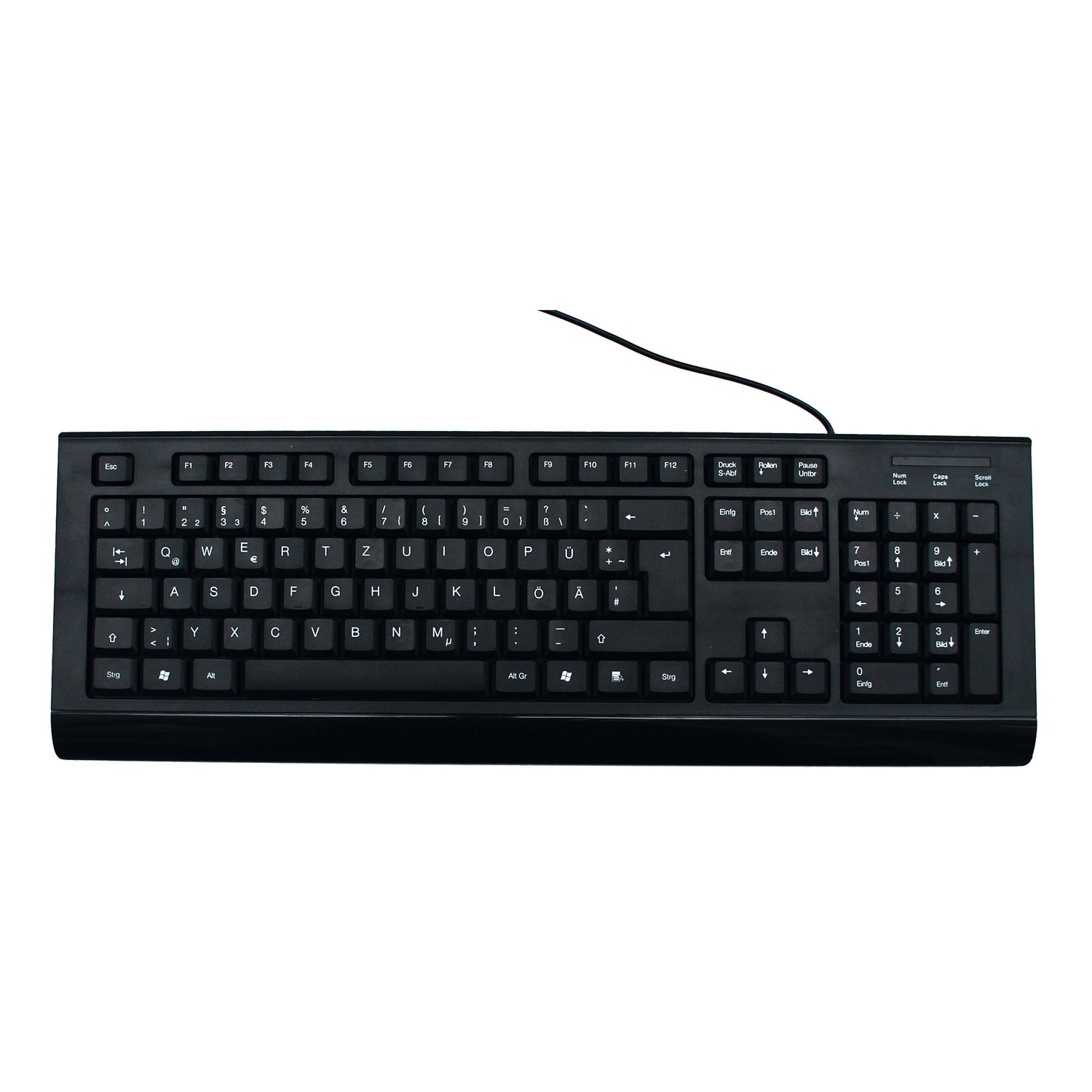Mediarange Mros101 Teclado Usb Qwertz Alemán Negro