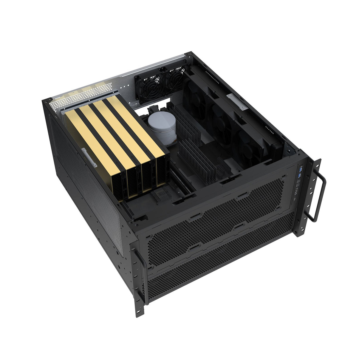 EAN 4710679817422 - Silverstone RM600 Estante Negro imagen 12