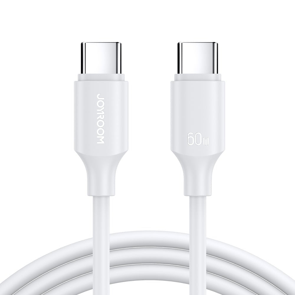 Joyroom Type-C - Type-C Cable 60w, 480mb/S, 1m, White (S-Cc60a9)