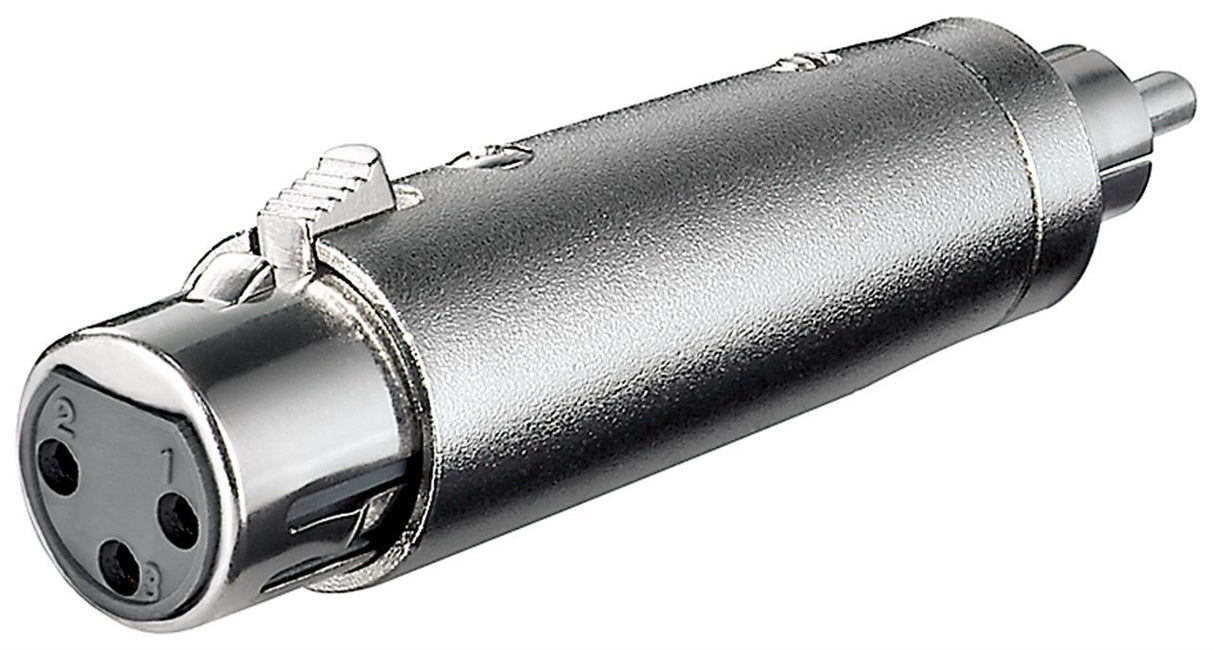 EAN 4040849274558 - Goobay 27455 cambiador de género para cable XLR RCA Plata imagen 1