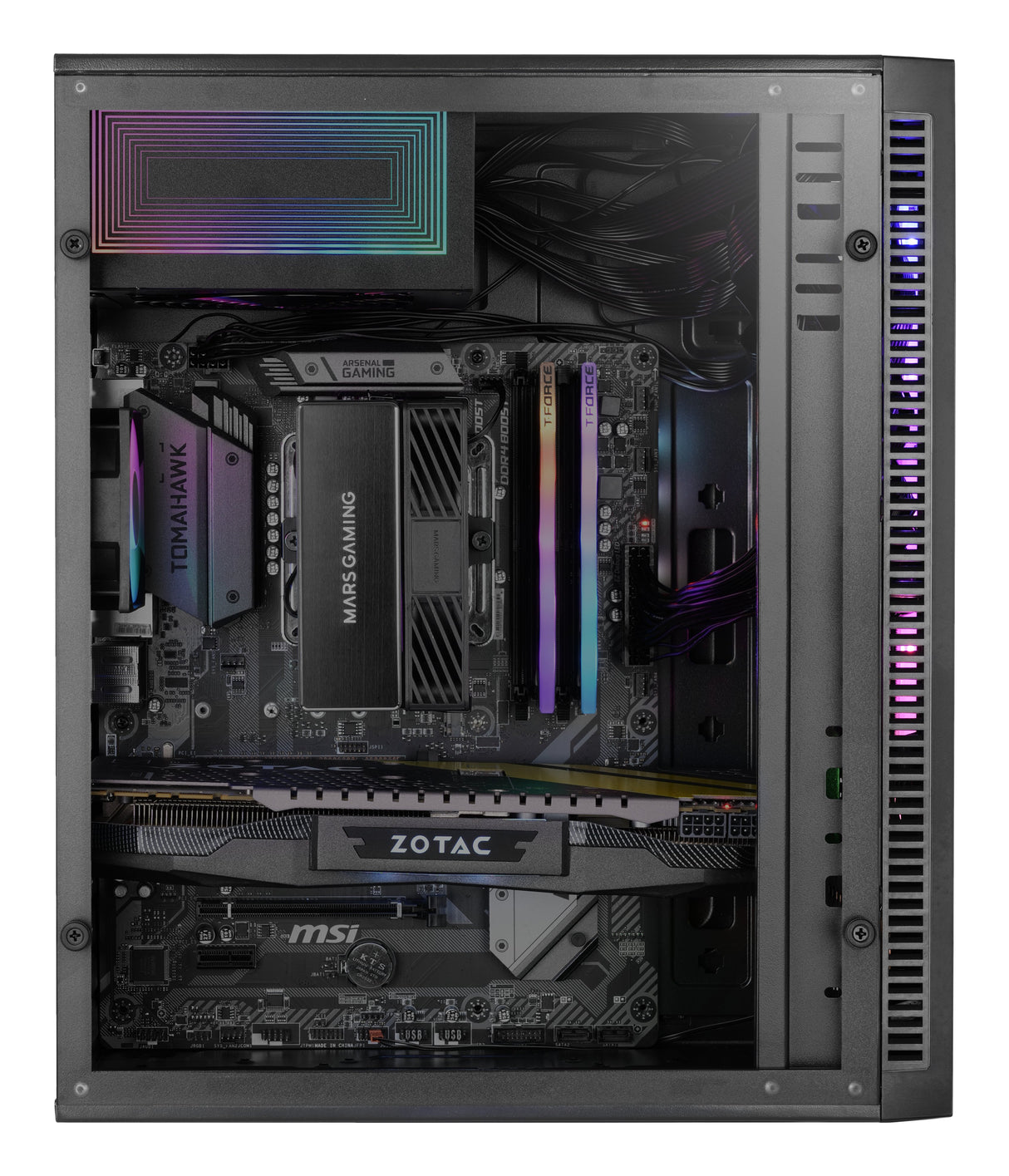 EAN 8435693110590 - Mars Gaming MC-Blaze Midi Tower Negro imagen 8
