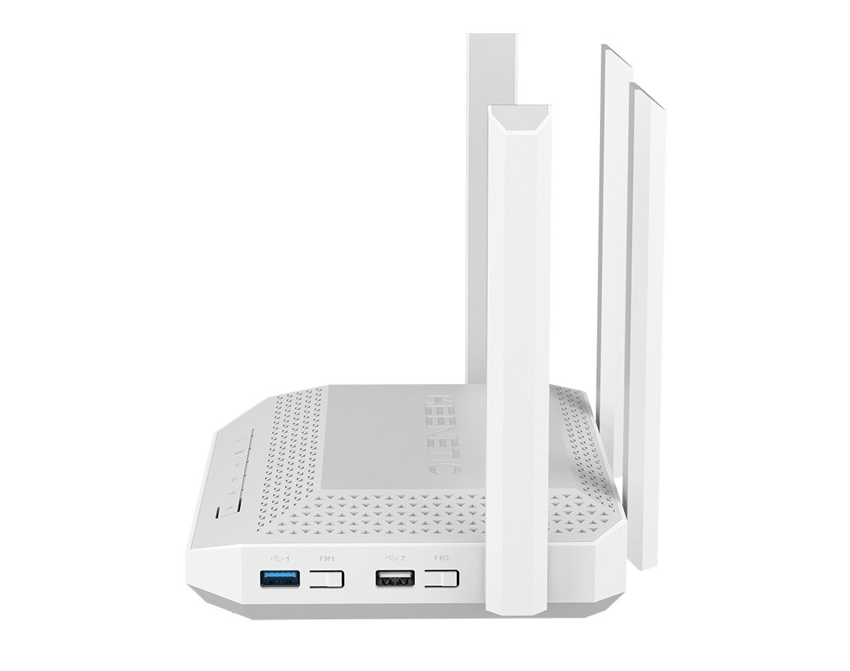 Keenetic Hero Kn-1012 Router Wi-Fi 6 Doble Banda Mesh Ax3000 1 Puerto Combo Rj45/Sfp 2.5gbps Vpn