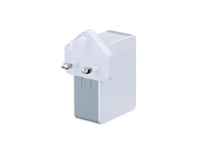 Adaptador Usb A Corriente 4xusb Blanco Ednet