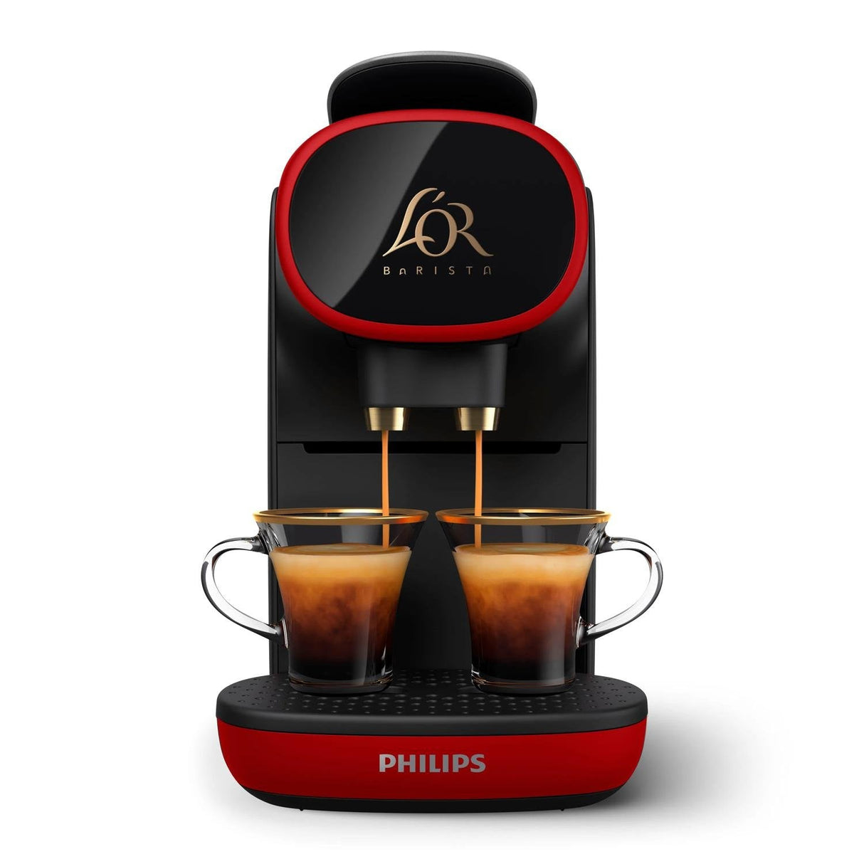 Cafetera Philips Capsulas L'Or Barista 19 Bares Rojo