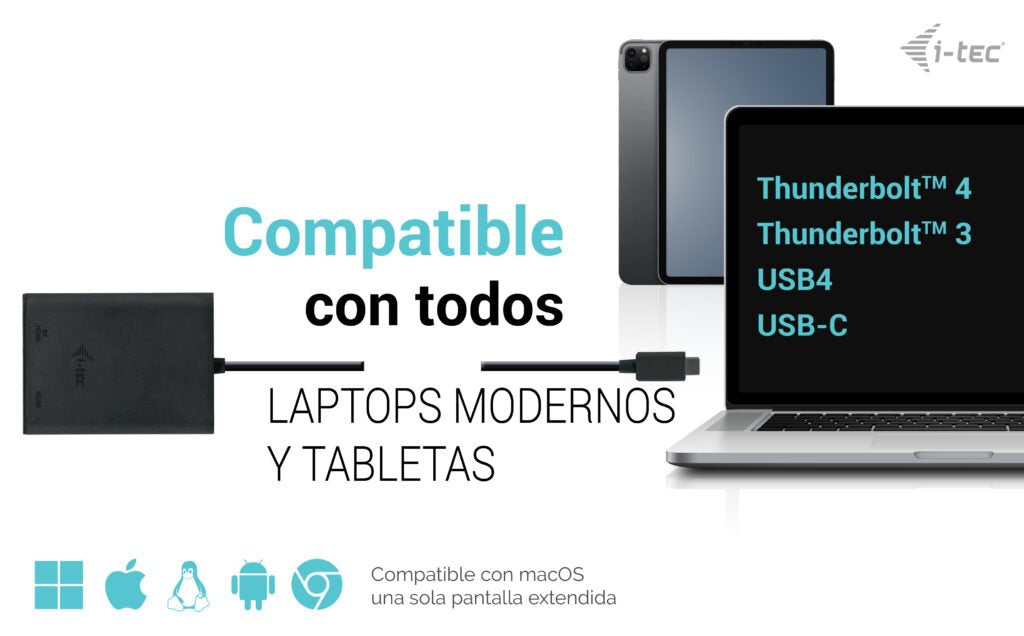 EAN 8595611706561 - i-tec C31DUAL4K60HDMI Adaptador gráfico USB 7680 x 4320 Pixeles Negro imagen 9