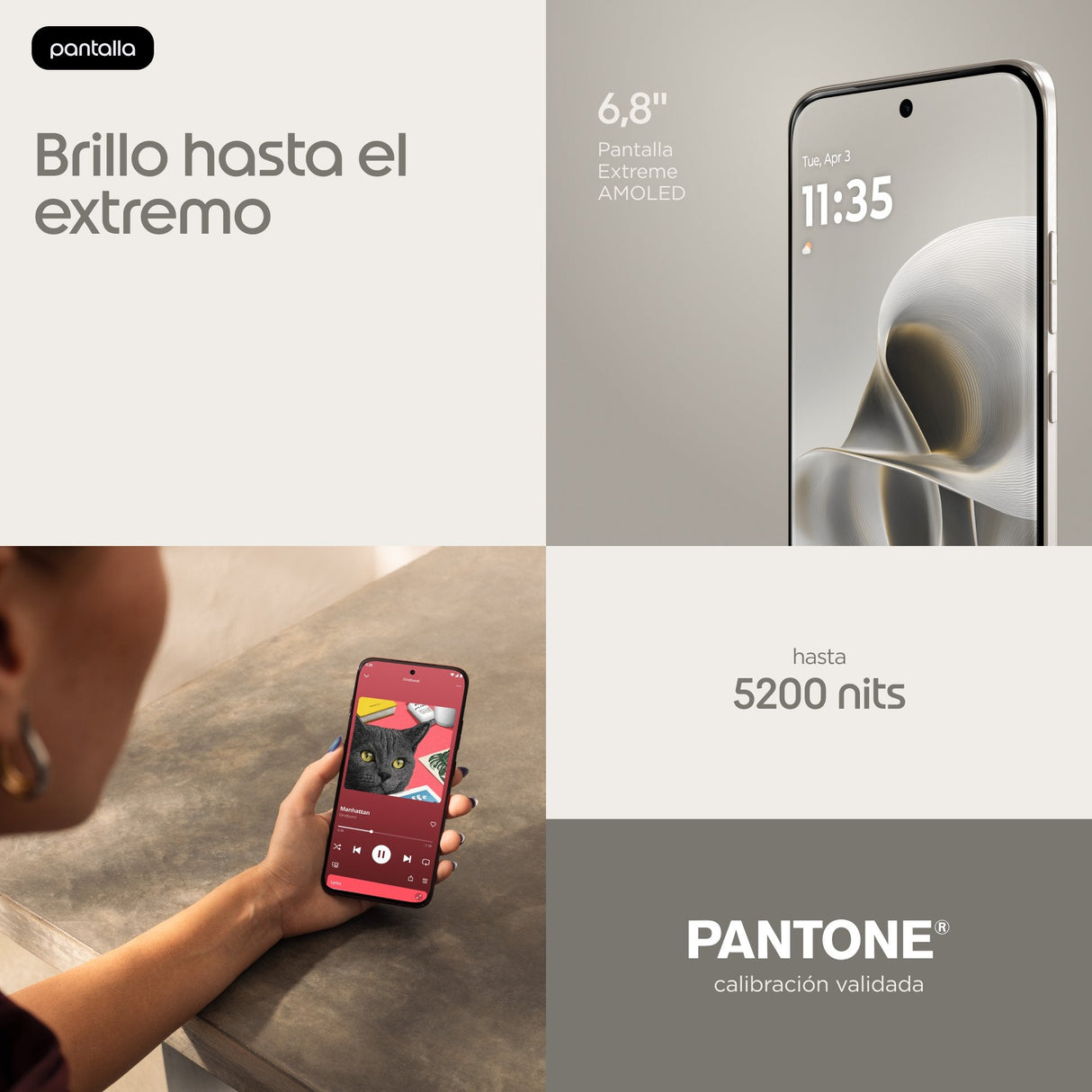 Motorola Xt2607-1 Moto Edge 70 Pro 5g 12gb Ram 512gb - White