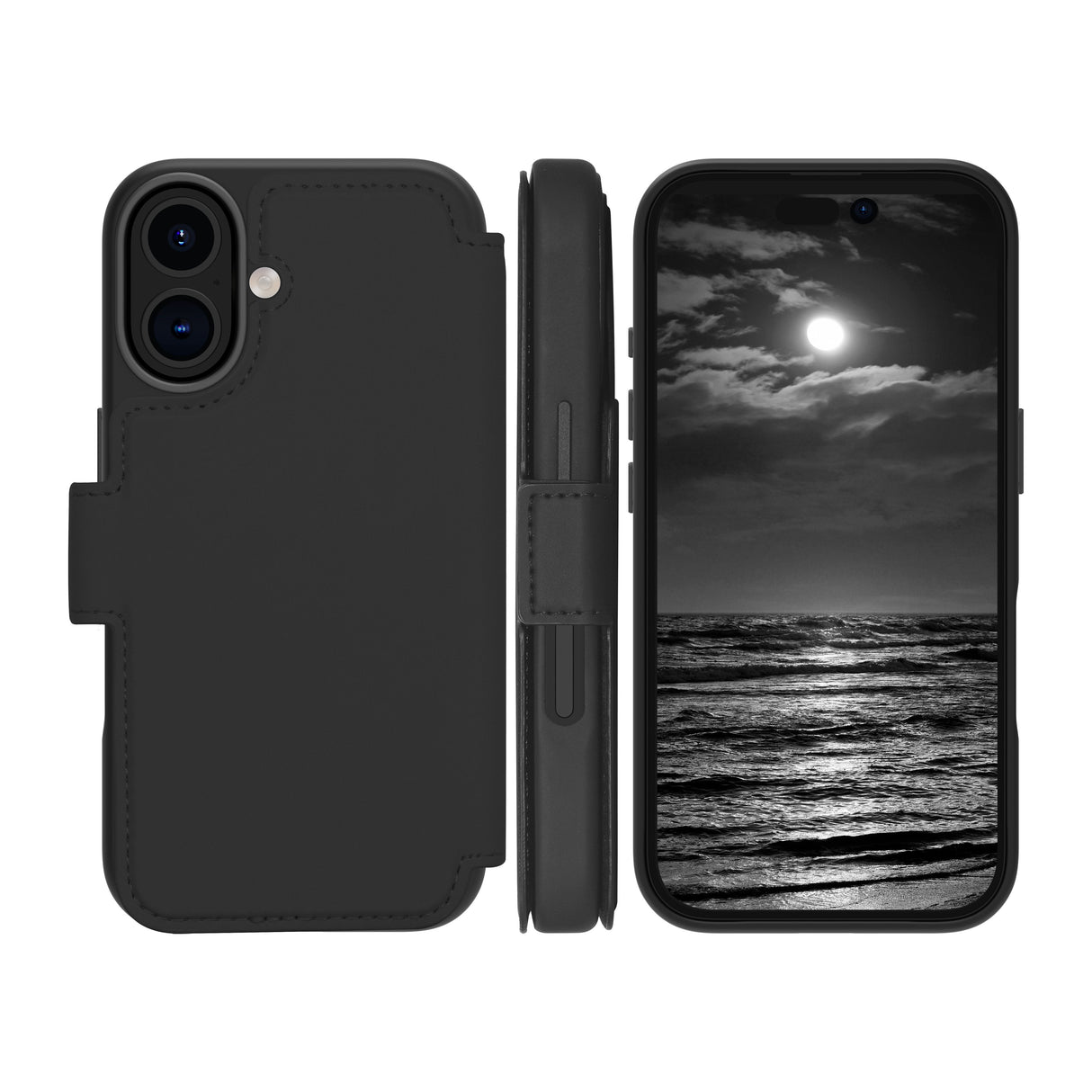Dbramante1928 Lynge Ms Icon Funda Para Iphone 16 Folio Negro