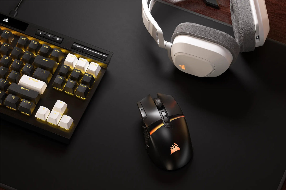 EAN 0840006649472 - Corsair CH-931A011-EU ratón Juego mano derecha RF Wireless + Bluetooth Óptico 26000 DPI imagen 8