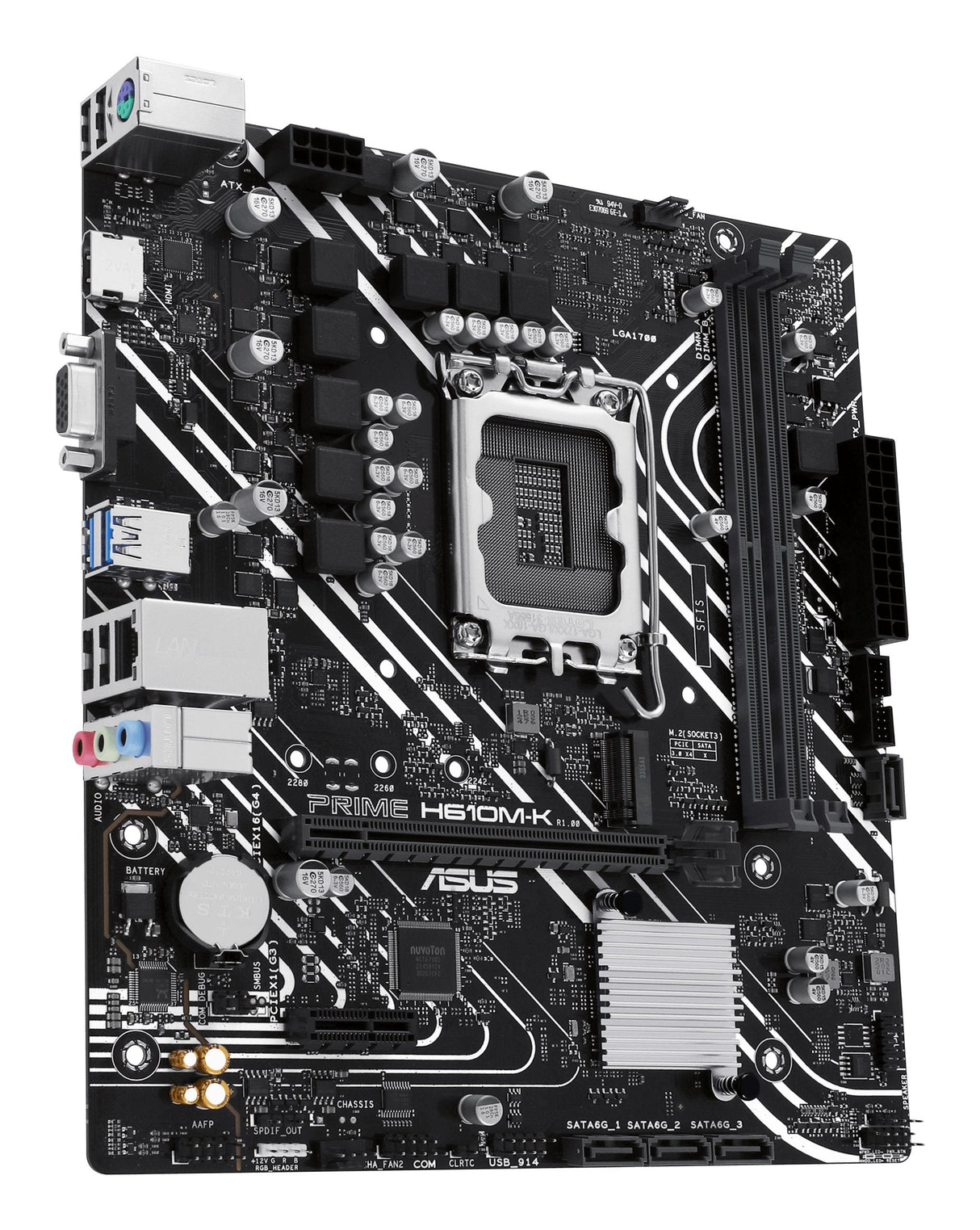 EAN 4711387336328 - ASUS Prime H610M-K Intel H610 LGA 1700 micro ATX imagen 4