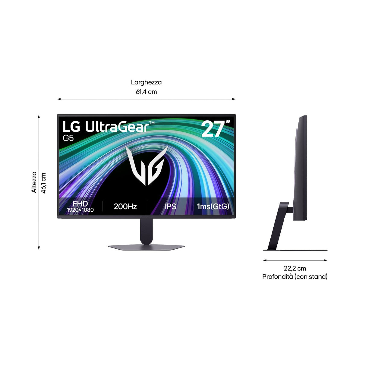 Ips Fhd 200hz 1ms Gtg Srgb99% Hdr 10 G-Sync Compatible Freesync Premium