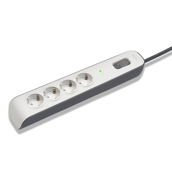 EAN 0745883899432 - Belkin BSV400vf2M-V2 Gris, Blanco 4 salidas AC 250 V 2 m imagen 4