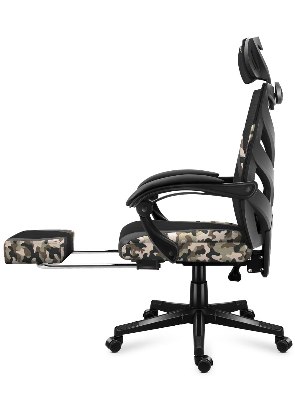 EAN 5903796011326 - Huzaro Combat 5.0 Silla para videojuegos de PC Asiento de malla Negro, Camuflaje imagen 9