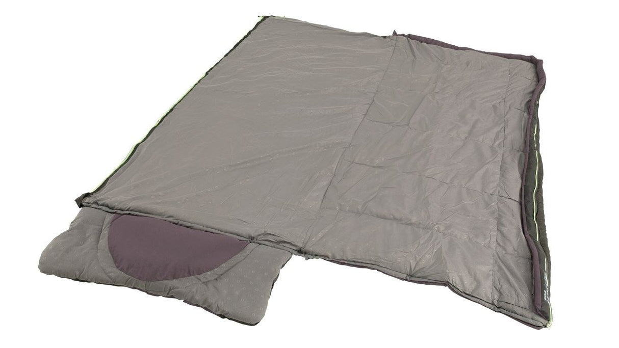 Outwell Contour Saco De Dormir Rectangular Poliéster Púrpura