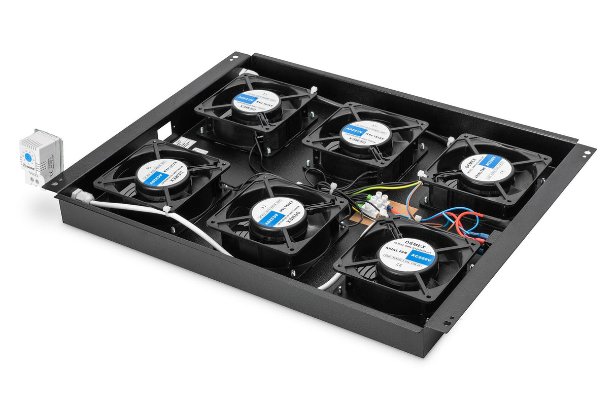 Ventilador De Techo Digitus Unique 6 Ventilador Negro