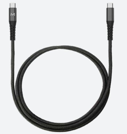Mobilis 001342 Cable Usb 1 M Usb C Negro