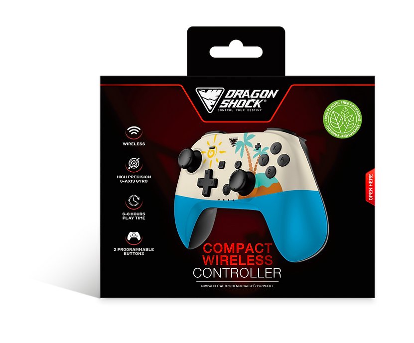EAN 5425025593040 - Dragonshock PopTop Compact Multicolor Bluetooth Gamepad Nintendo Switch imagen 4