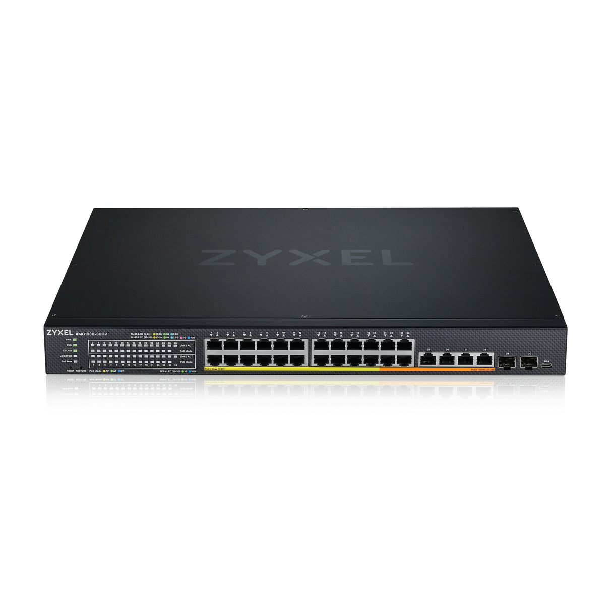 EAN 4718937622078 - Zyxel XMG1930-30HP Gestionado L3 2.5G Ethernet (100/1000/2500) Energía sobre Ethernet (PoE) 1U Negro imagen 1