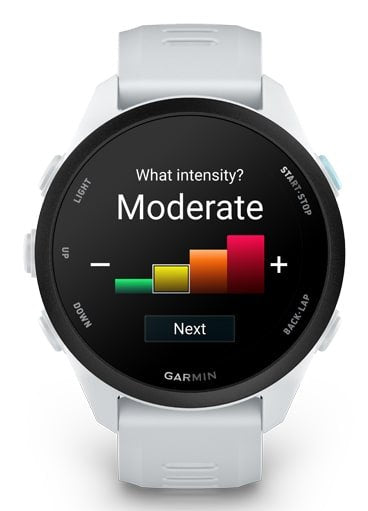 Smartwatch Garmin Forerunner 165 Blanco