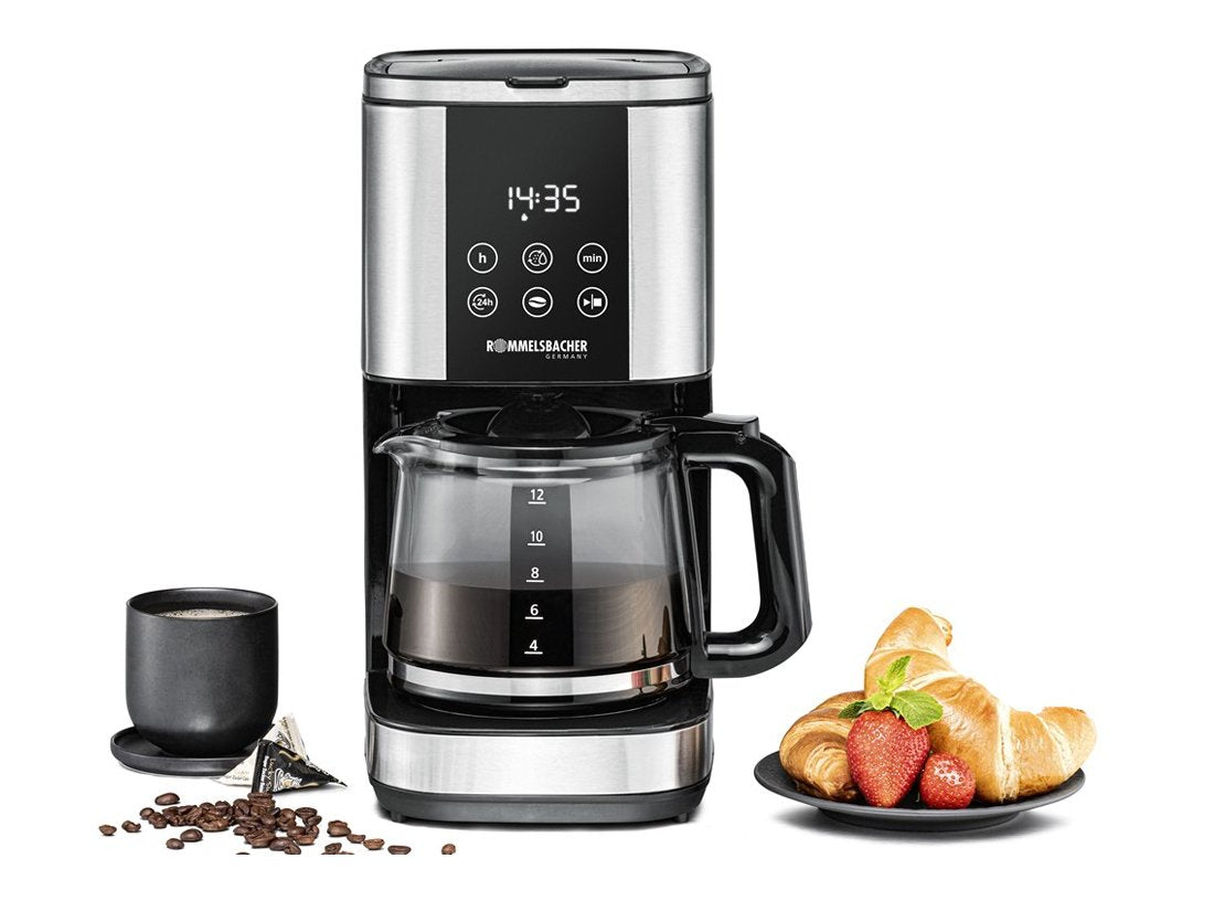 Cafetera De Filtro Rommelsbacher Fkm 1000 Acero Fino/Negro