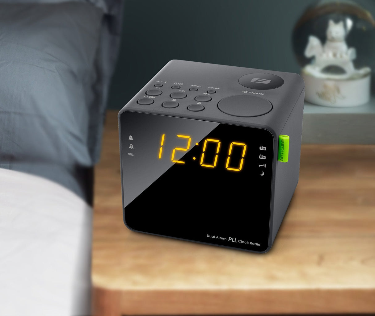 Muse Radio Despertador Portatil M-187 Cr