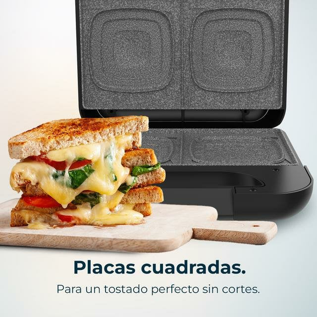 EAN 8435484029537 - Cecotec 02953 sandwichera Negro, Acero inoxidable imagen 4