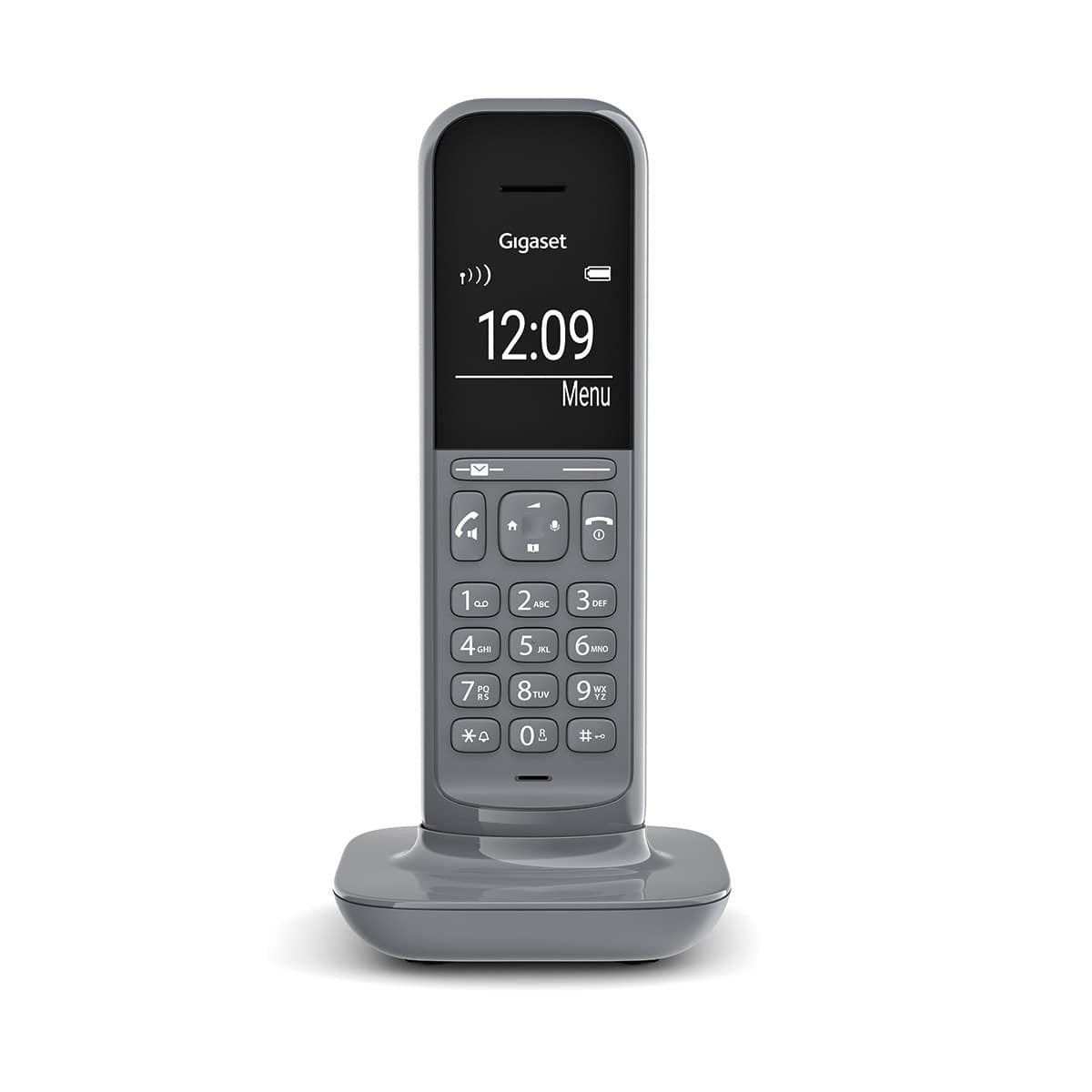 Teléfono Gigaset Cl390 Dect/Analógico Identificador De Llamadas Gris