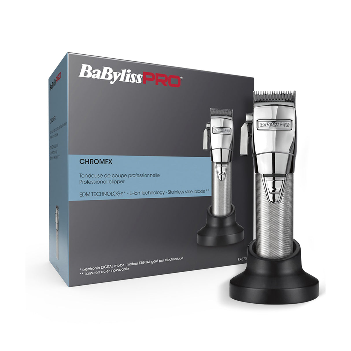 EAN 3030050146622 - BaByliss CHROMFX CORDLESS CLIPPER Cromo Litio imagen 3