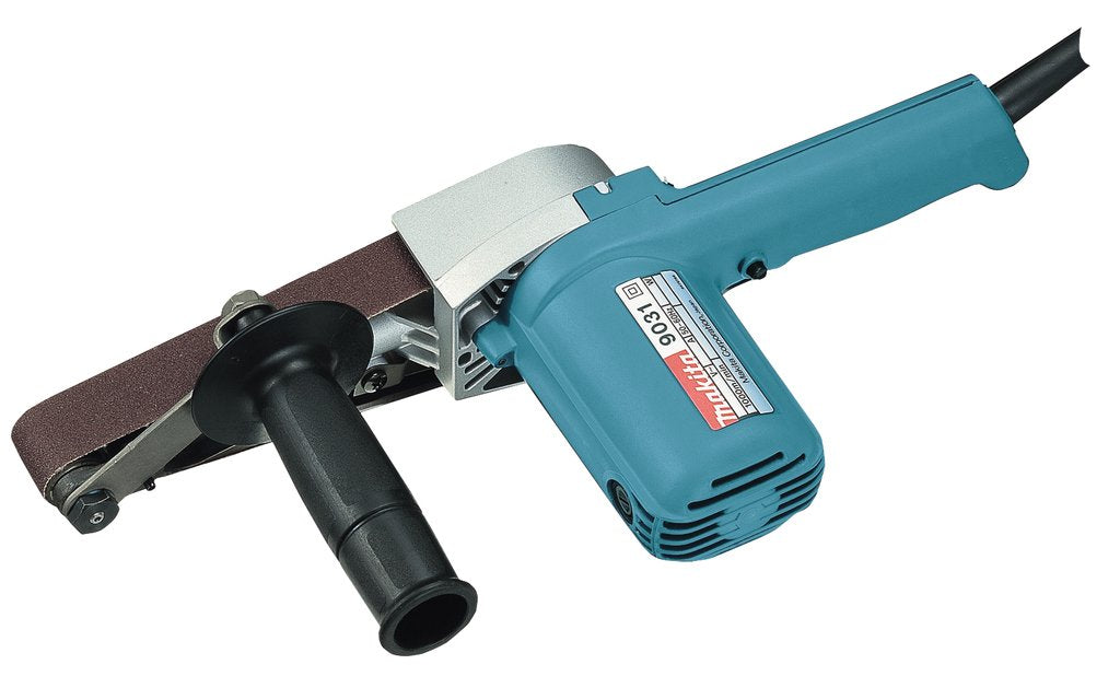 Makita 9031 Lijadora Portátil Lijadora De Banda Negro, Azul, Plata