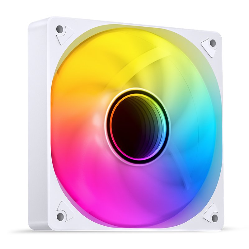 Jonsbo Sl-120 Pwm Ventilador, Argb - 120mm, Blanco
