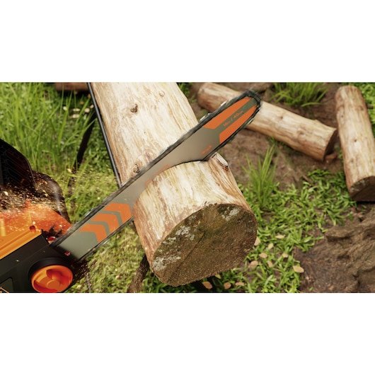 Motosierra Black+Decker Becs2040-Qs Naranja/Negro