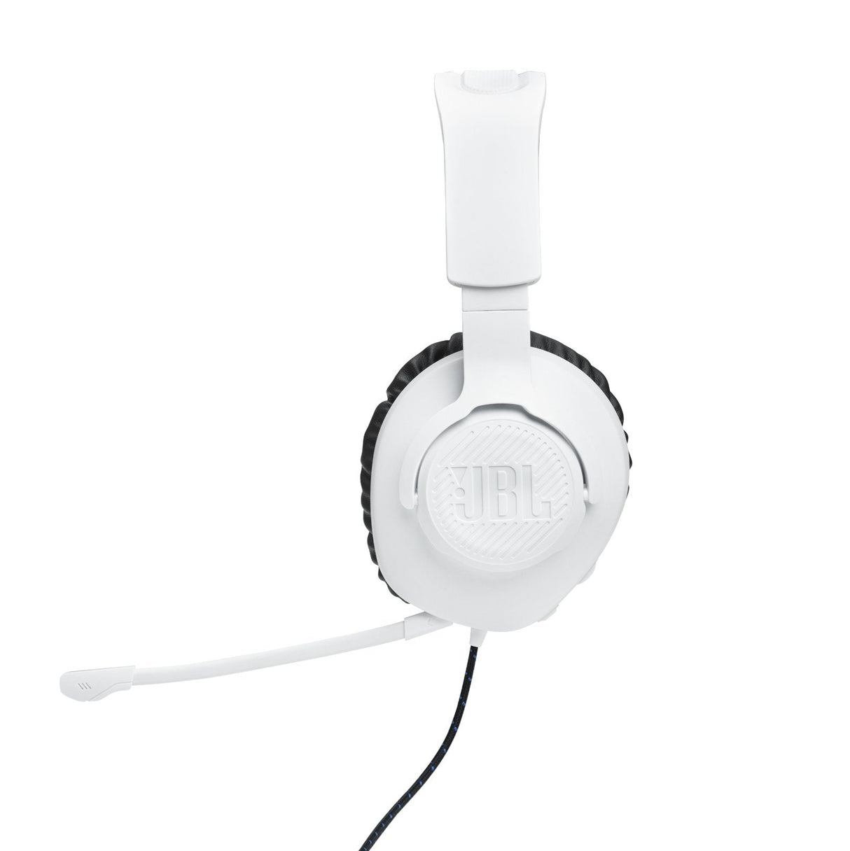 Jbl Quantum 100p Console White + Blue Auriculares Gaming Overear Con Cable