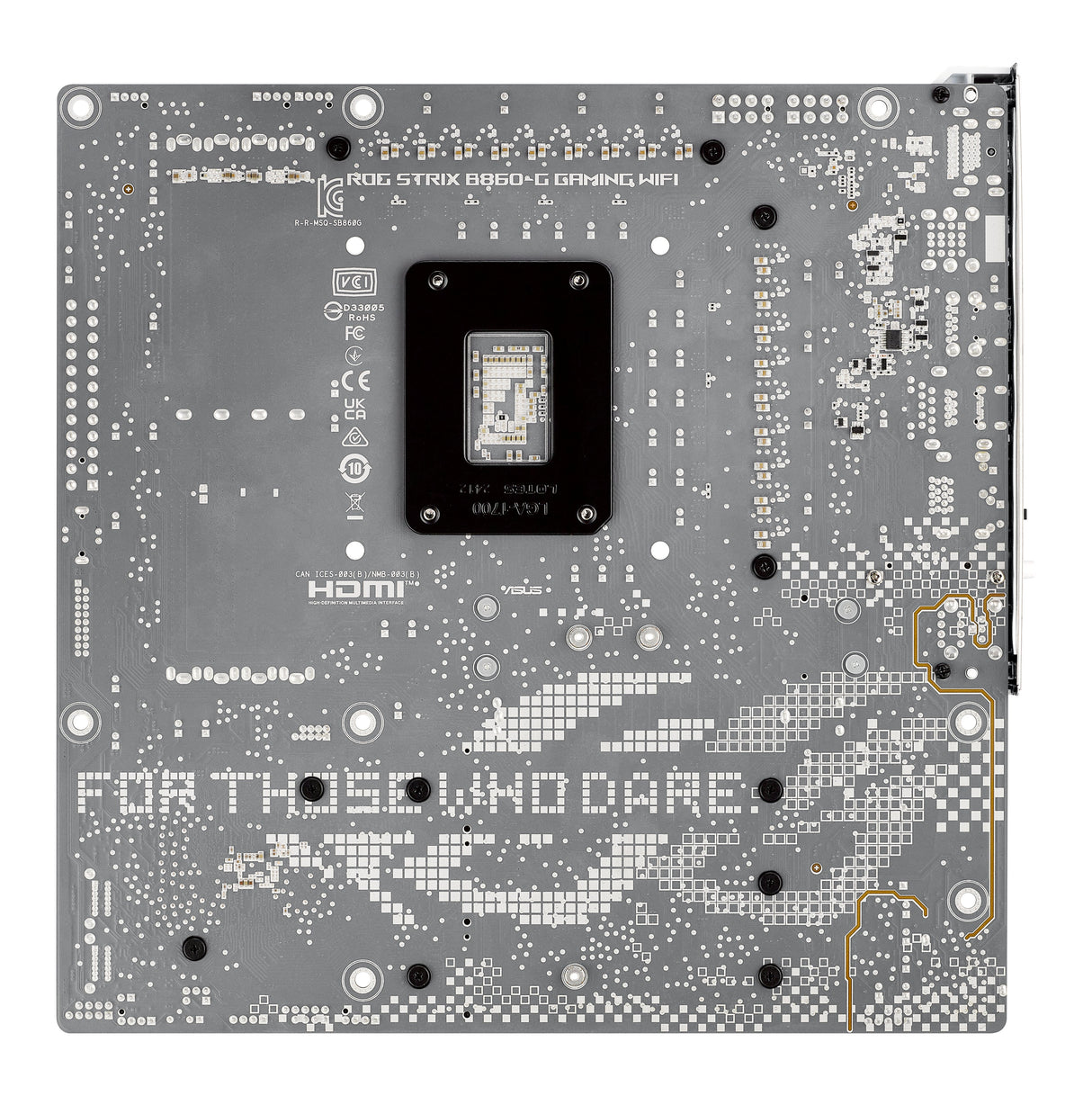 EAN 4711387806838 - ASUS ROG STRIX B860-G GAMING WIFI Intel B860 LGA 1851 (Socket V1) micro ATX imagen 10
